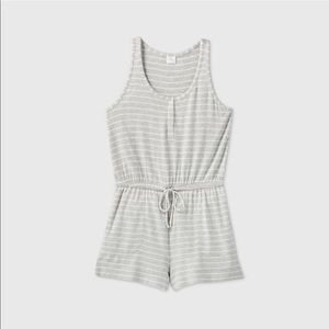 NWT Striped Perfectly Cozy Romper